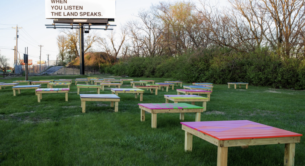 Billboard Artwork Installation