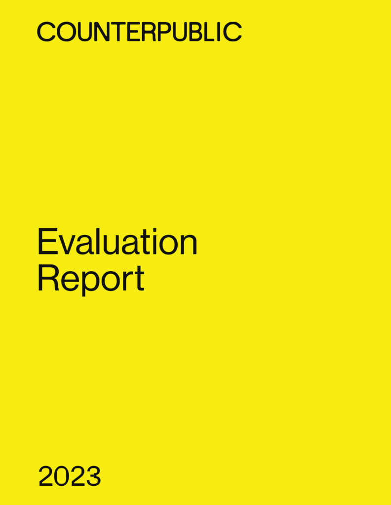 Counterpublic 2023 Evaluation Report